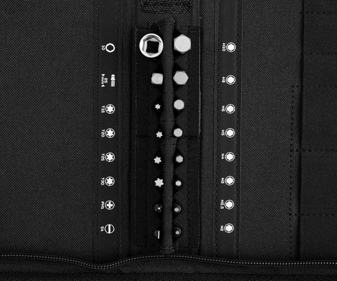 Gedore Red Bicycle Workshop Tour Tour Black Red 25 piezas