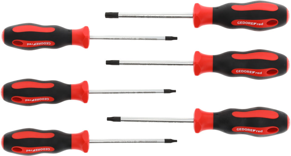 Gedore Red destornillador Torx Torx de 6 piezas