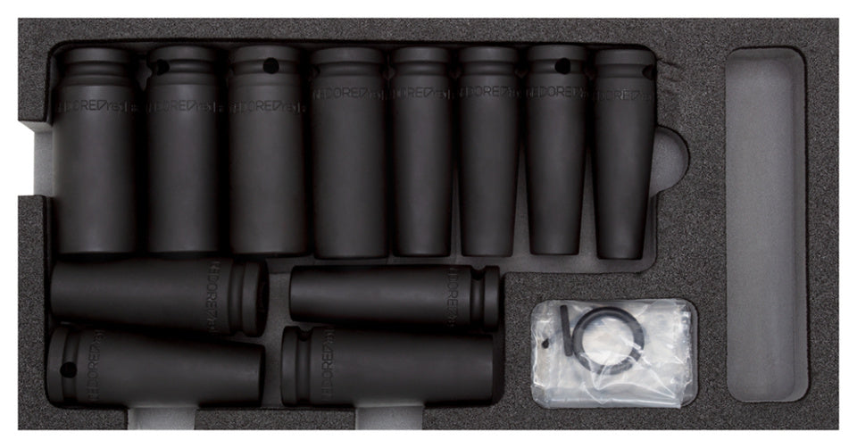 Gedore red Impact wrench set 1 2 Inch 1 3 CT module 14-piece