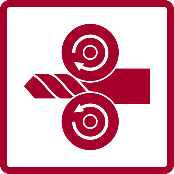 Juego de perforación en espiral roja de Gedore 1-10 mm Silver 170 piezas