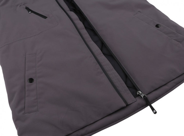 Hannah Outdoorjas Derk maschile in poliestere grigio XXL