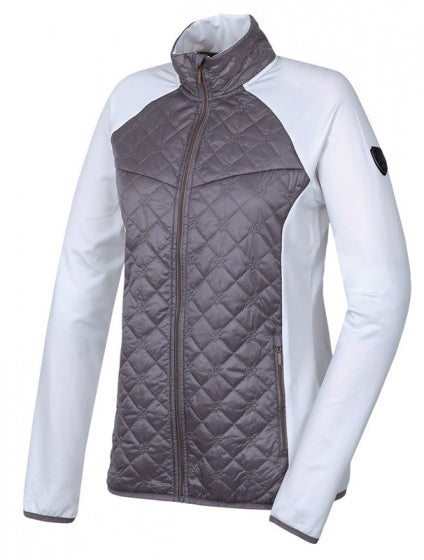 Hannah Outdoorvest Elsa Ladies Polyester White Grigio Taglia 38