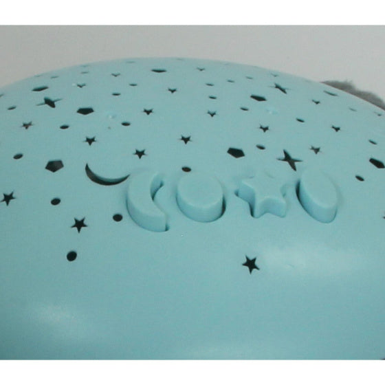 Jamara Dreamy Elephant Night Lamp ledde 32 cm gråblå