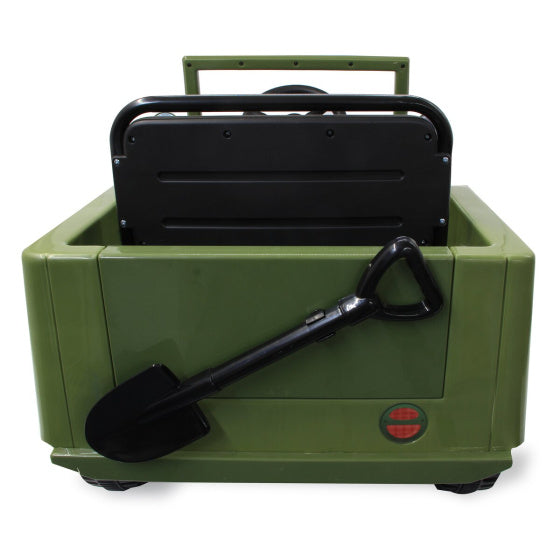Jamara Willys MB Jeep 12V baterijo Army Green