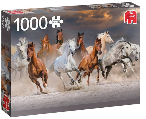 Jumbo Desert Horses Jigsaw Puzzle 1000 sztuk