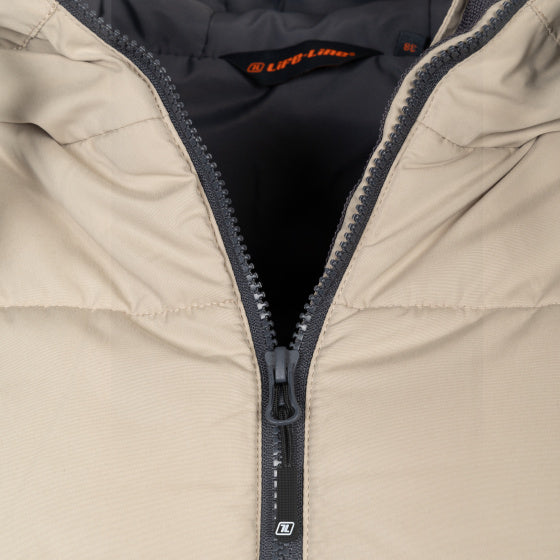 Ligne de vie Howitt Fake Down Parka Ladies Beige Taille L