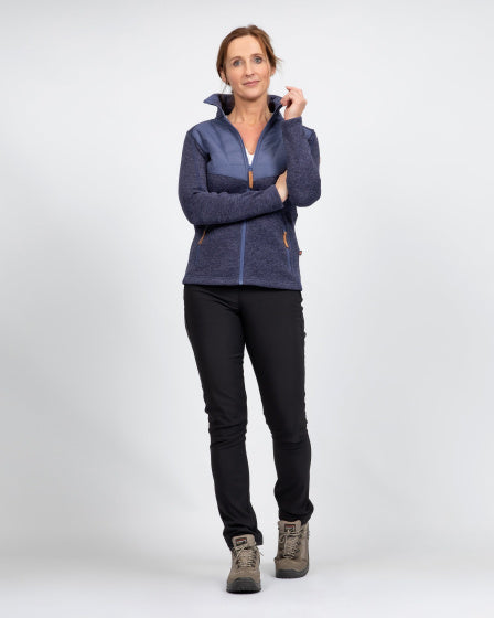 Life Line Willemijn Fleecevest Ladies Dark Blue Størrelse 3xl