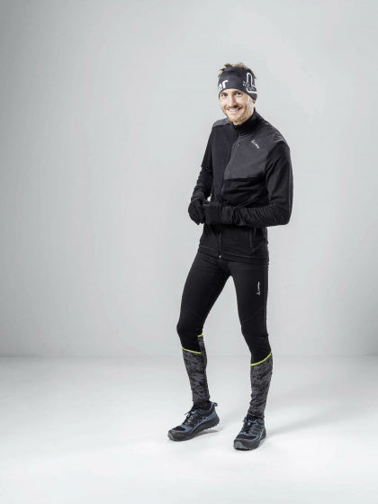 Löffler Thermolegging Speed DD Men's Nylon Polyester Black Størrelse 56