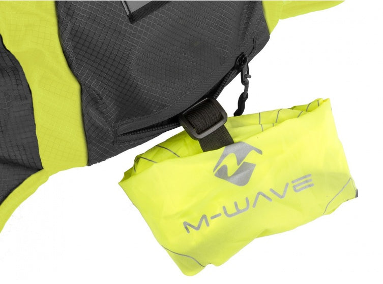 M-onda M-Wave Rugpack Rough Ride Black Amarillo 15 litros