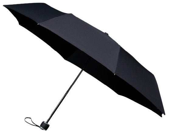 Minimax Folding Umbrella with Hand Opening Ø 100 cm Black
