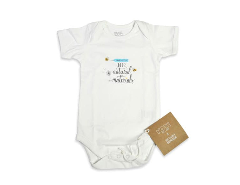 Noox City Kids Strampler natürliche Materialien 100% fair