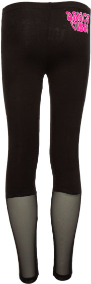 Papillon Tanzhose Langes Mädchen Baumwolle Elastane Schwarz Größe 104