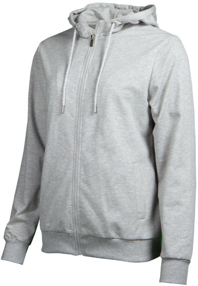 Papillon Schweess Hoodie Weste Dammen Grey Gréisst m