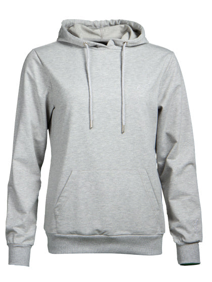 Papillon Sweat Hoody Cotton Ladies Grey Velikost l
