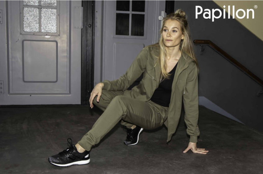 Papillon Schweess Pants Cuff Dammen Camouflage gréng Gréisst xxl