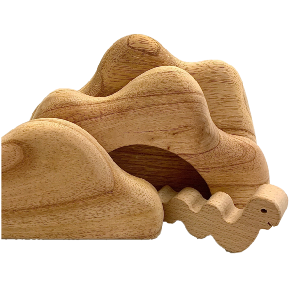 Papoose juguetes papoose juguetes cueva y gusano 4pc