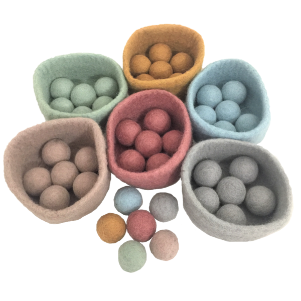 Papoosen Spillsaachen Papoose Spillsaachen Äerd Ball Bowl Set 6 0+