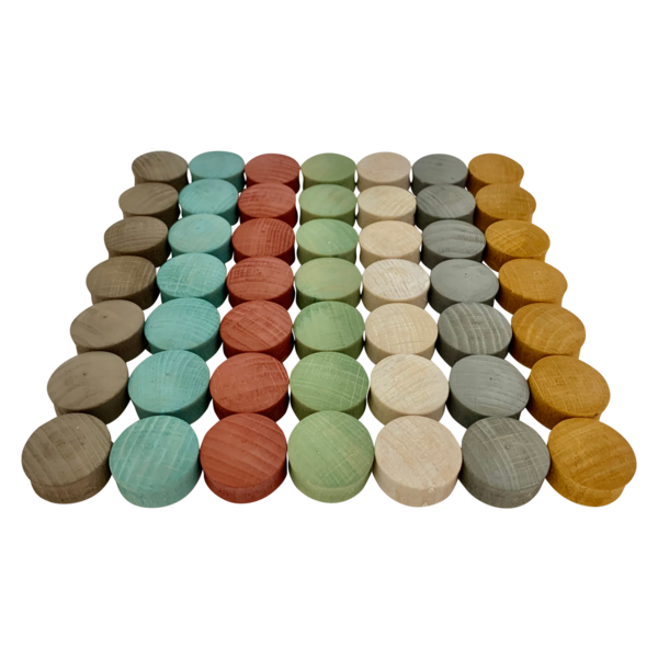 Papoose Spillsaachen Papoosen Spillsaachen Mini Äerd konvex 49pc