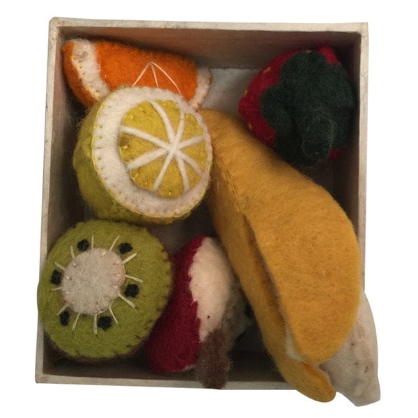 Papoose hračky Papoose Toys Mini Fruit Set Boxed
