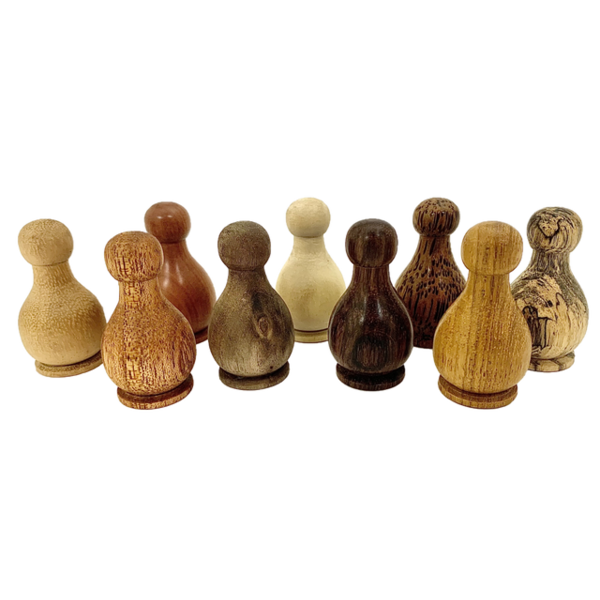 Papoose juguetes Papoose Mini WW People of the World 9pc