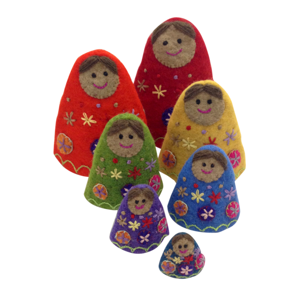 Juguetes de papoose juguetes papoose arcoiris babushkas 7