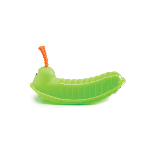 Paradiso toys Rolwip Swirly de Rups 85 cm groen