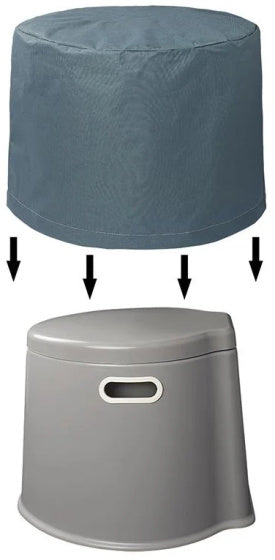 Pokrivalo za prenosno točko temno sivo