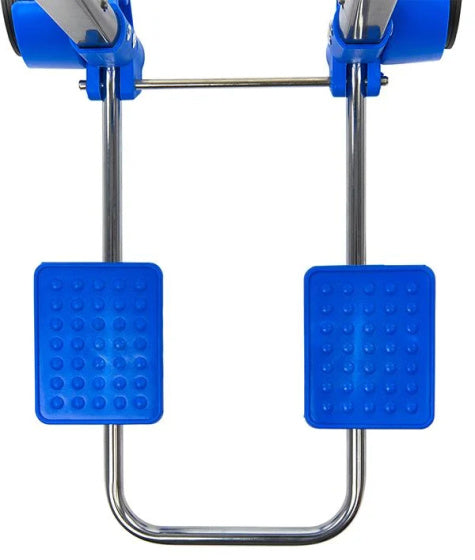 ProPlus sammenfoldelig bagagevogn 30 kg stål sort blå