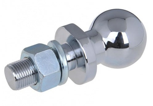 Proplus Towball 50 mm M22 straight steel silver