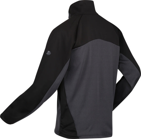 Regatta Highton III Outoorjack Mænd mørkegrå sort størrelse XL