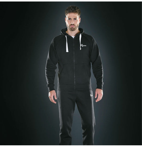 Rucanor Himmel subtvesthst Hoodie Männer schwaarz Gréisst xl