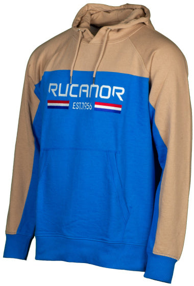 Rucanor Trevor pulover hoodie moški modri bež size xl