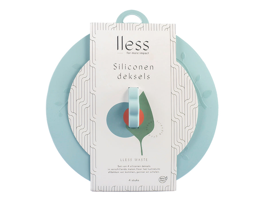 Lless Silicone Lids Set of 4
