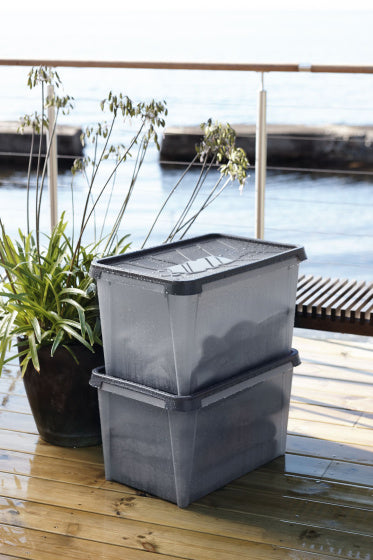 Smartstore Dry 31 Opbergbox 33 Liter Polypropyleen Grijs