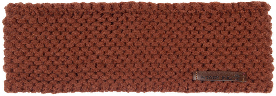 Starling Stirnband Nova Unisex 45 x 7 cm Polyester Rostbraun