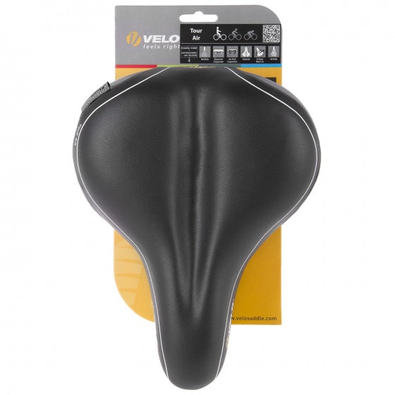 Velo Saddle Tour Air Black