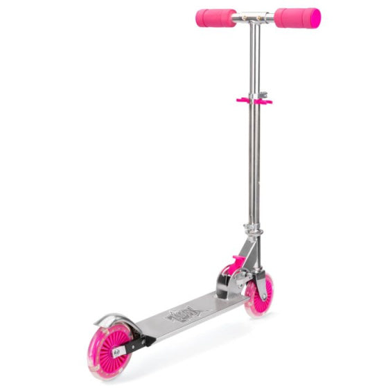 Xootz Folding stuntstep voetrem meisjes roze