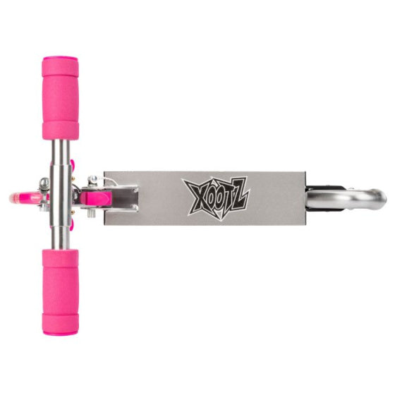 Xootz Folding stuntstep voetrem meisjes roze