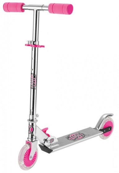 Xootz Folding stuntstep voetrem meisjes roze