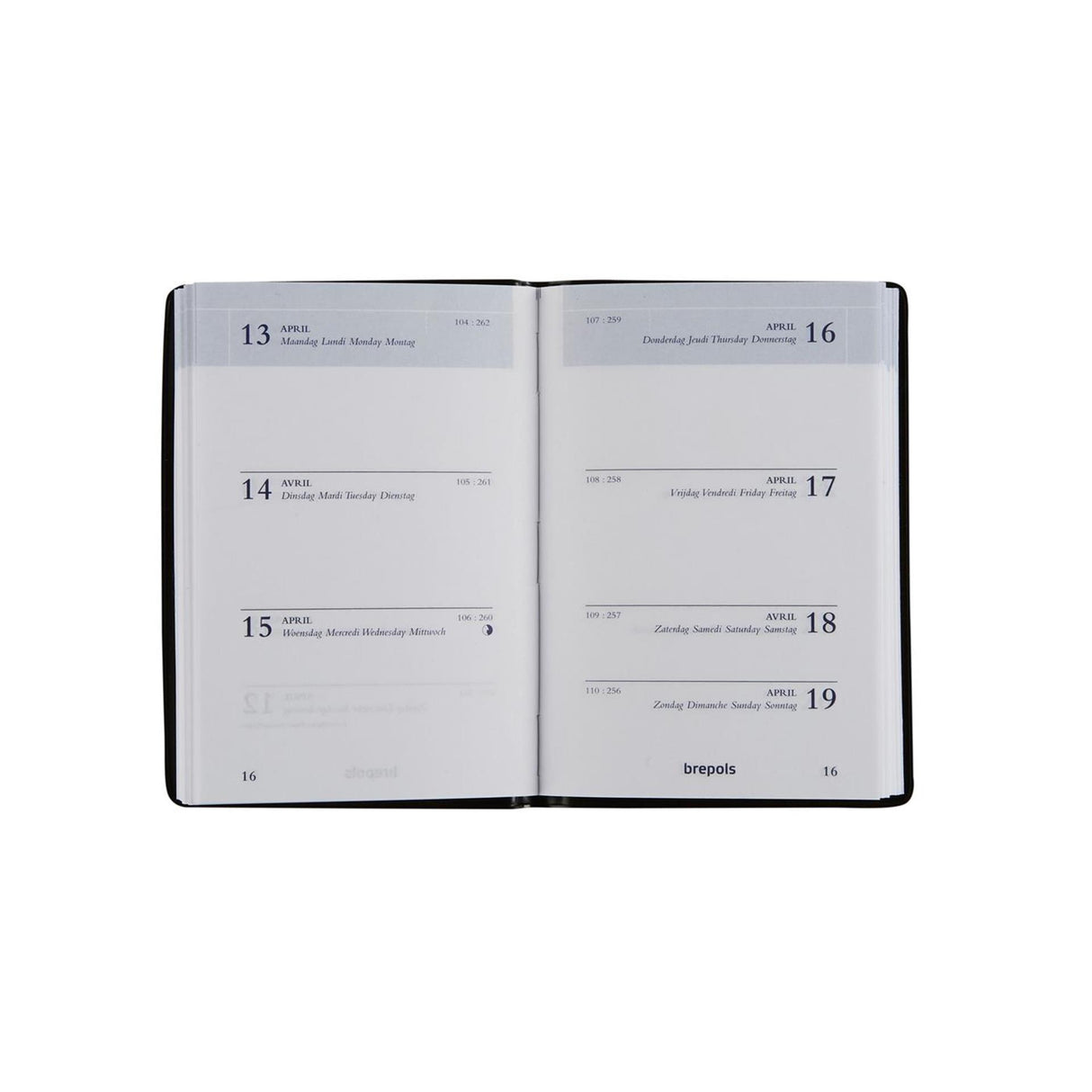 Brepols zakagenda armada 2026 10x7cm