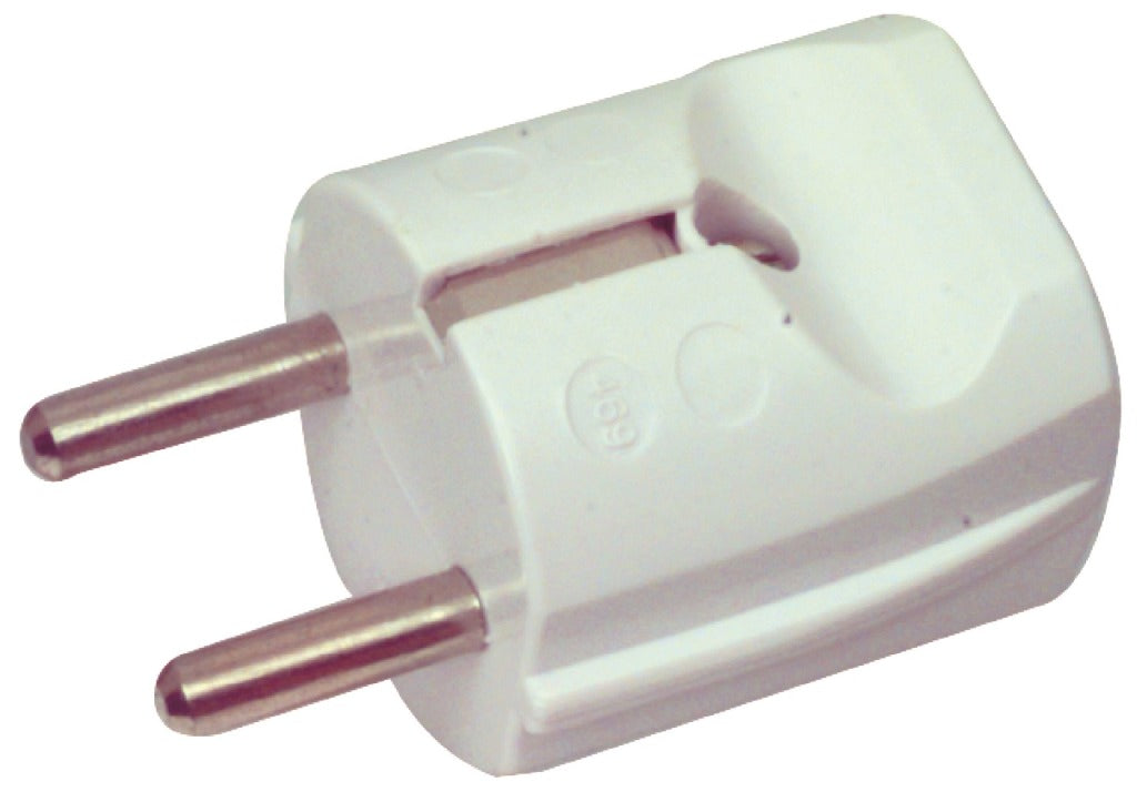 Koppop Kopp el-st003 rout-Buedem Plug wäiss
