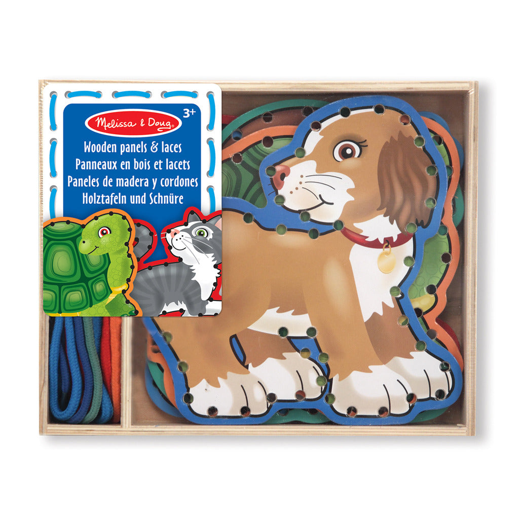 Melissa Doug Embroidery on wood Animals
