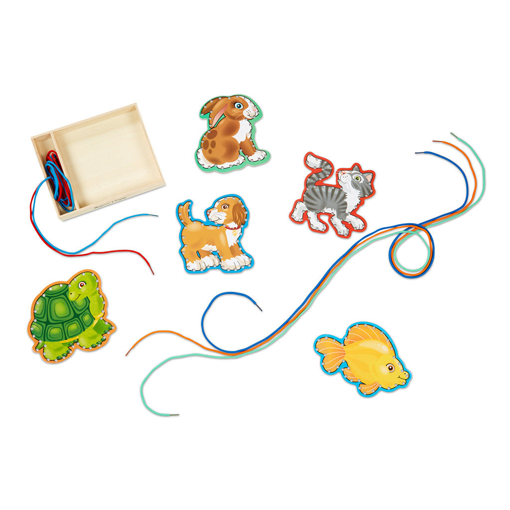 Melissa Doug Embroidery on wood Animals