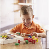 Melissa Doug Doug Wooden Construction Set 48 pezzi