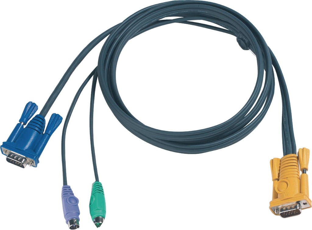 ATEN 2L-5206P Cable de combinación especial KVM, VGA PS 2