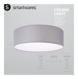 Ranex ra-1000465 mia led ceiling lamp 30cm gray