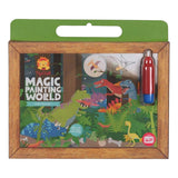 Dam magical painting - dinosaur