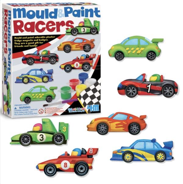 4m casting paint race cars