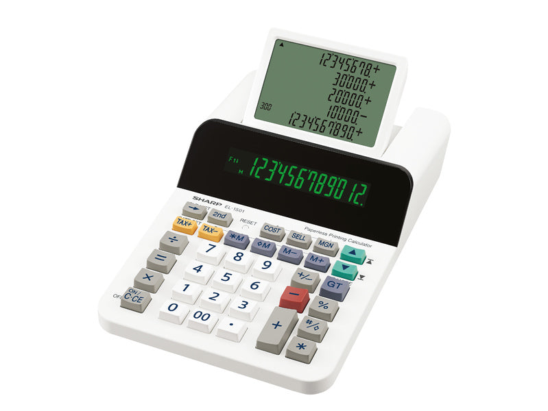 Citizen sh-el1501 calculator sharp el1501 white desk 12 digit