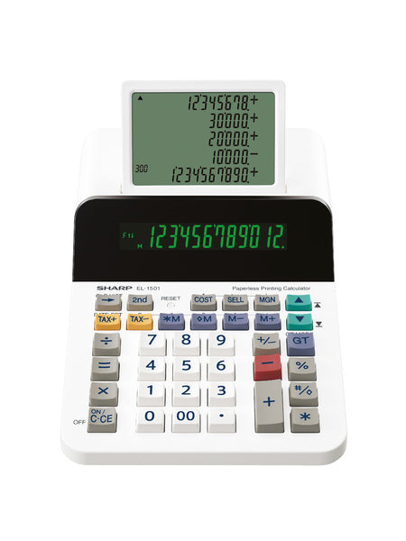 Citizen sh-el1501 calculator sharp el1501 white desk 12 digit